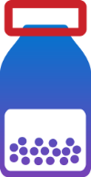 Medicine bottle icon
