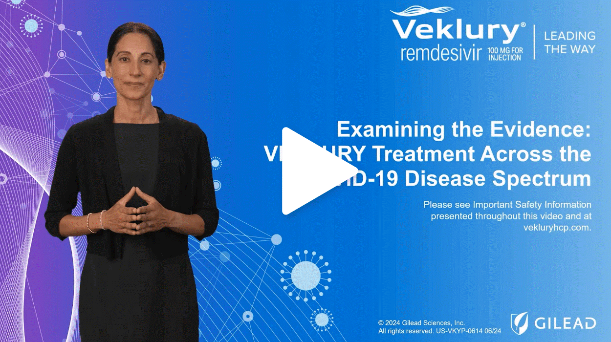 VEKLURY® (remdesivir) insights graphic