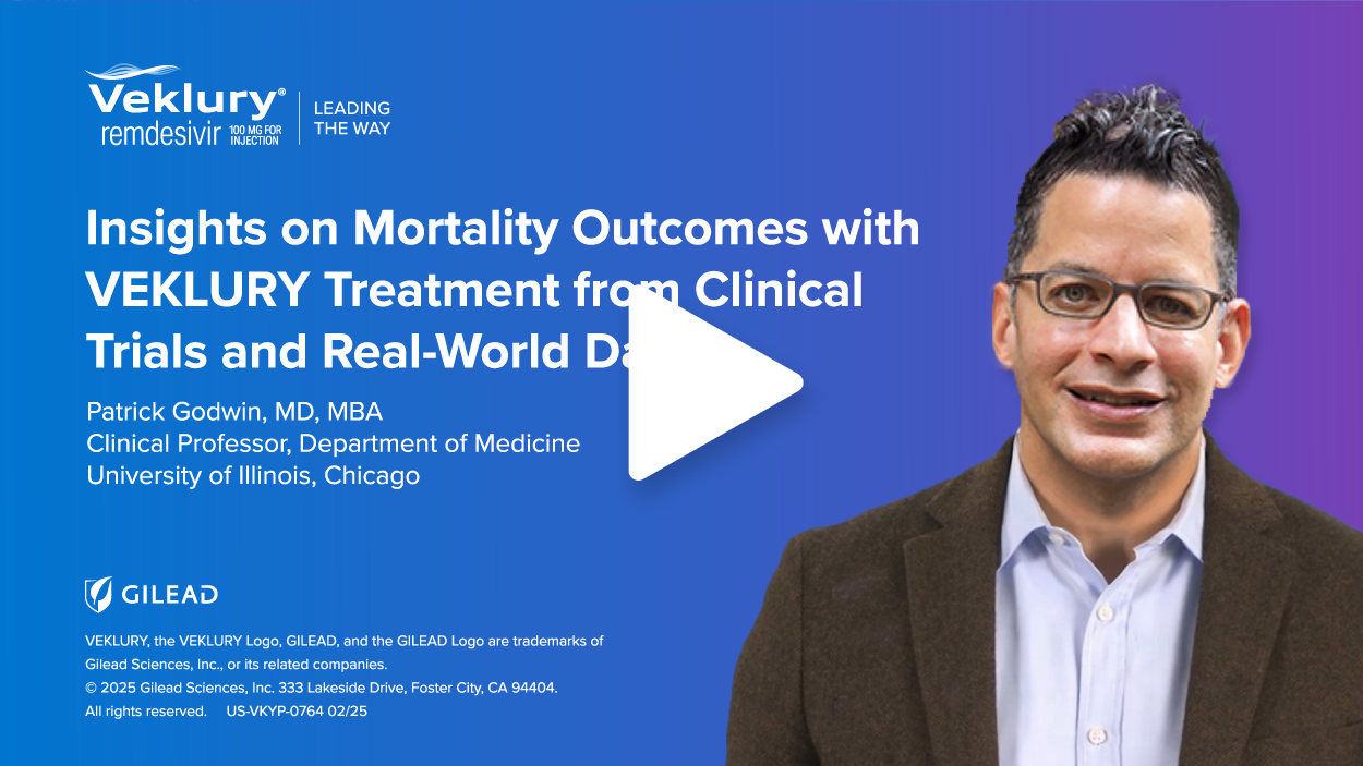 Insights on Mortality Outcomes with VEKLURY® Treatment from Clinical Trials and Real-World Data