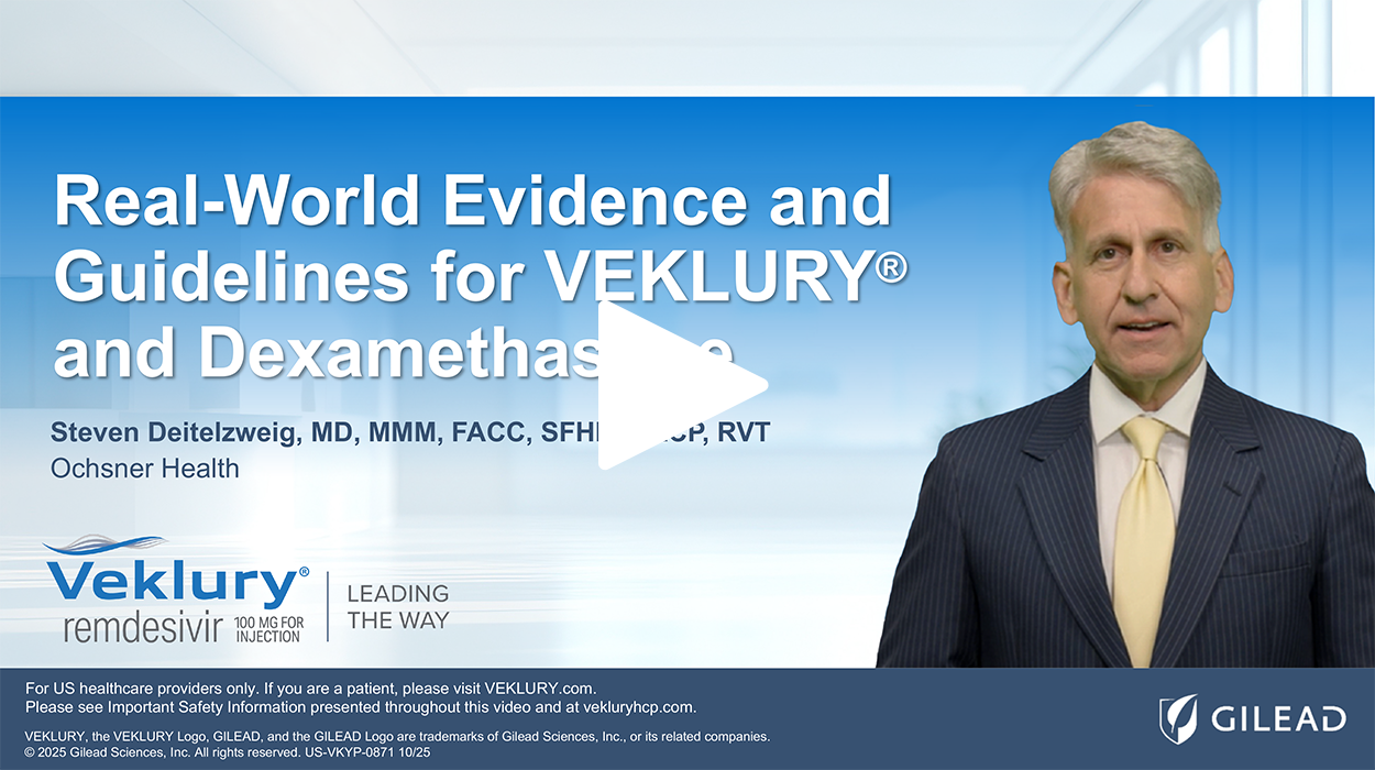 Insights on Mortality Outcomes with VEKLURY® Treatment from Clinical Trials and Real-World Data
